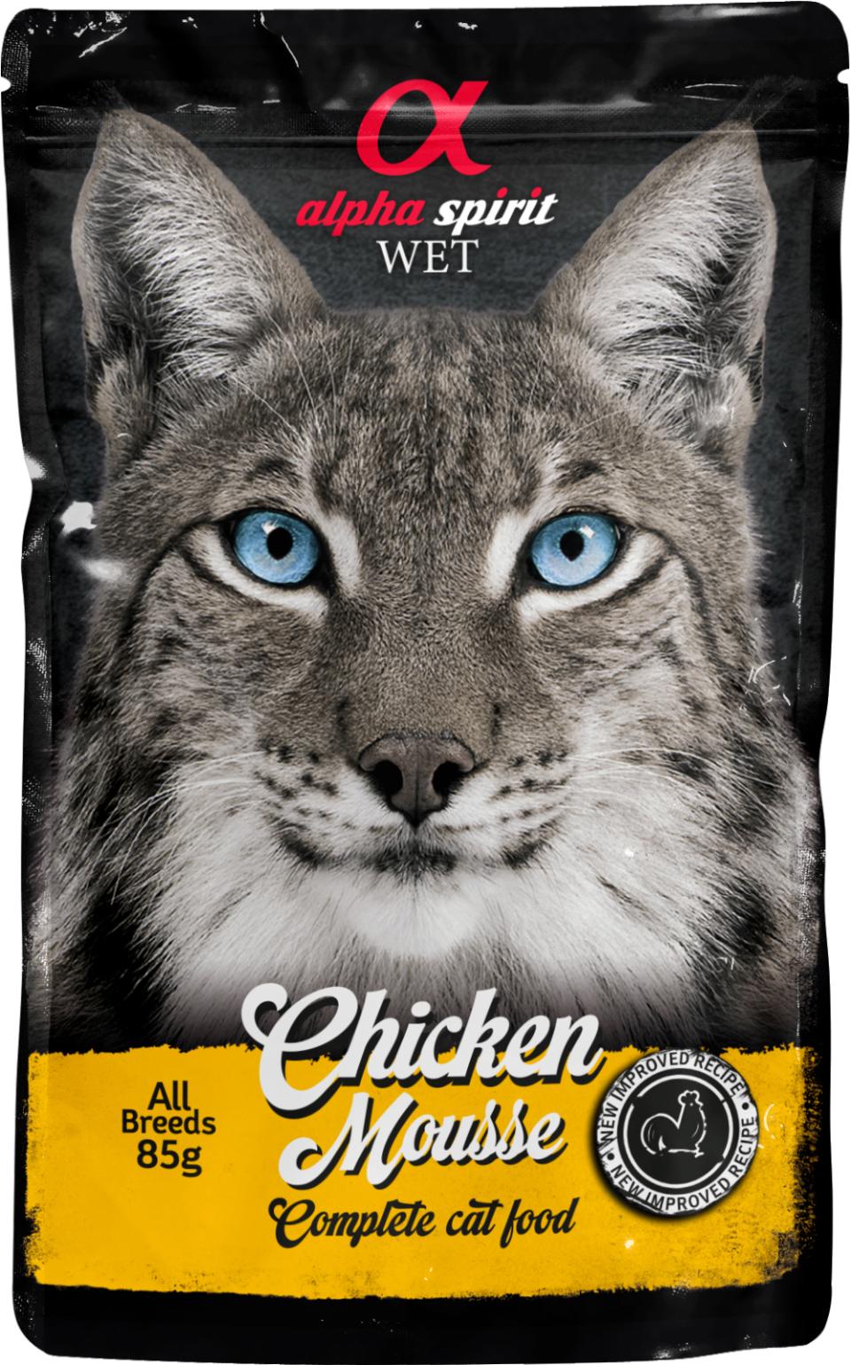 Alpha Spirit Cat Pouch Mousse (kylling)