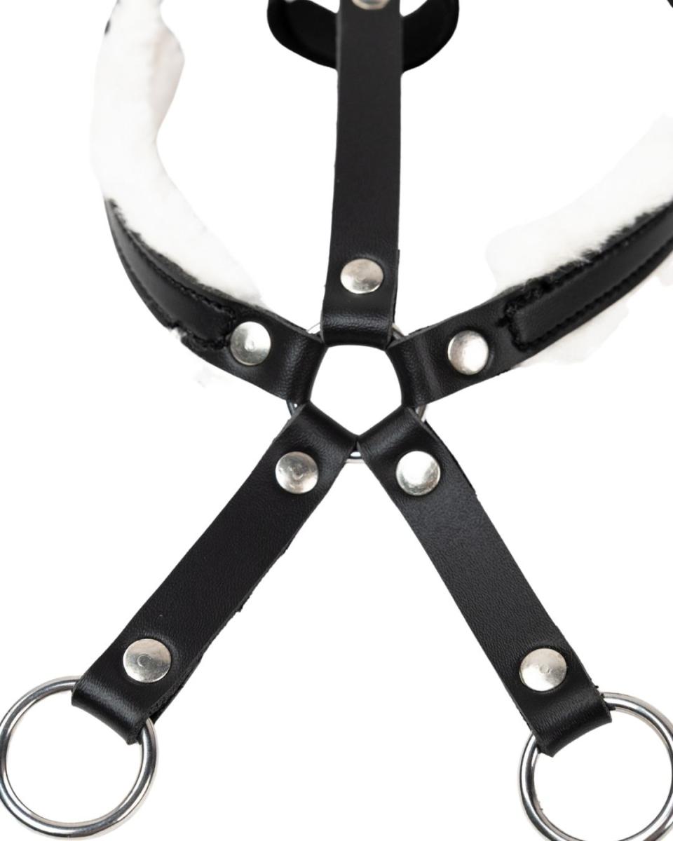 My Hobby Horse martingale, black