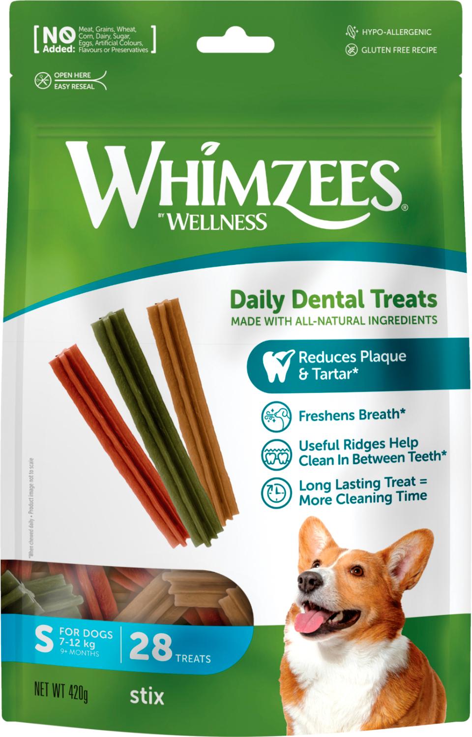 Whimzees Stix S til små hunde