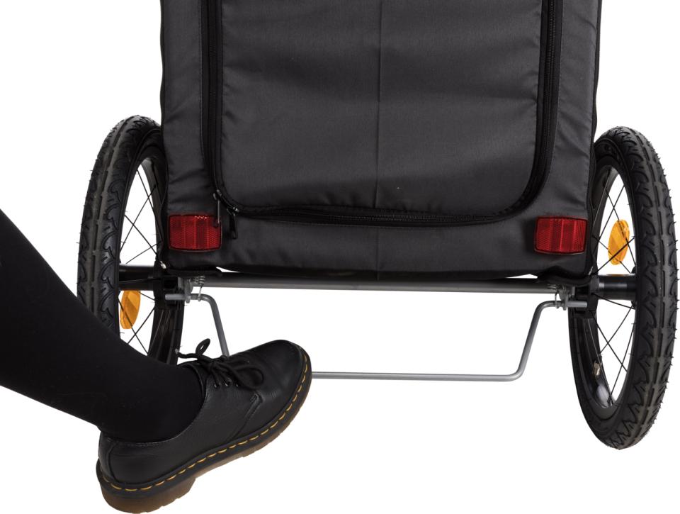 Cykel trailer, quick-fold
