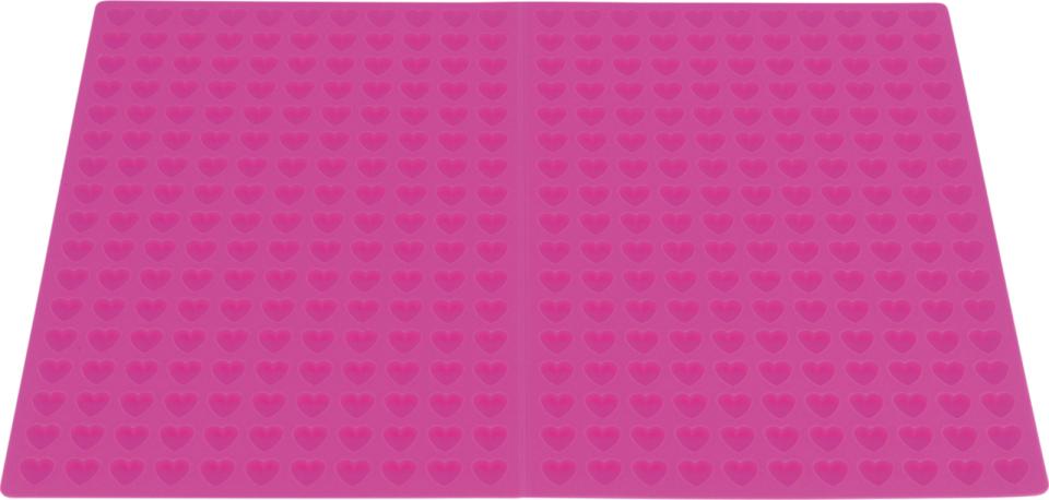 Bagemåtte i silicone, hjerter