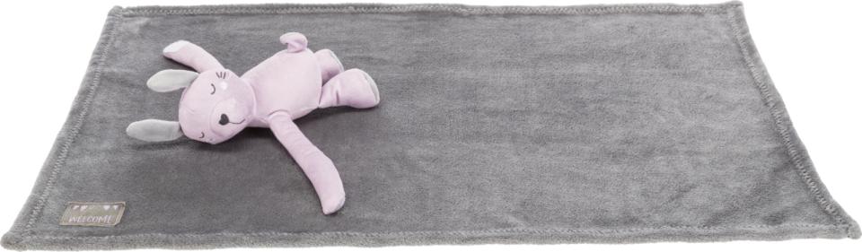 Junior hyggesæt tæppe m. kanin