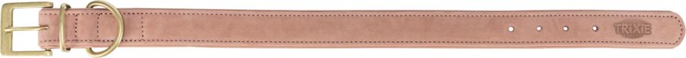 Trixie Pure hundehalsbånd, læder ekstra bred