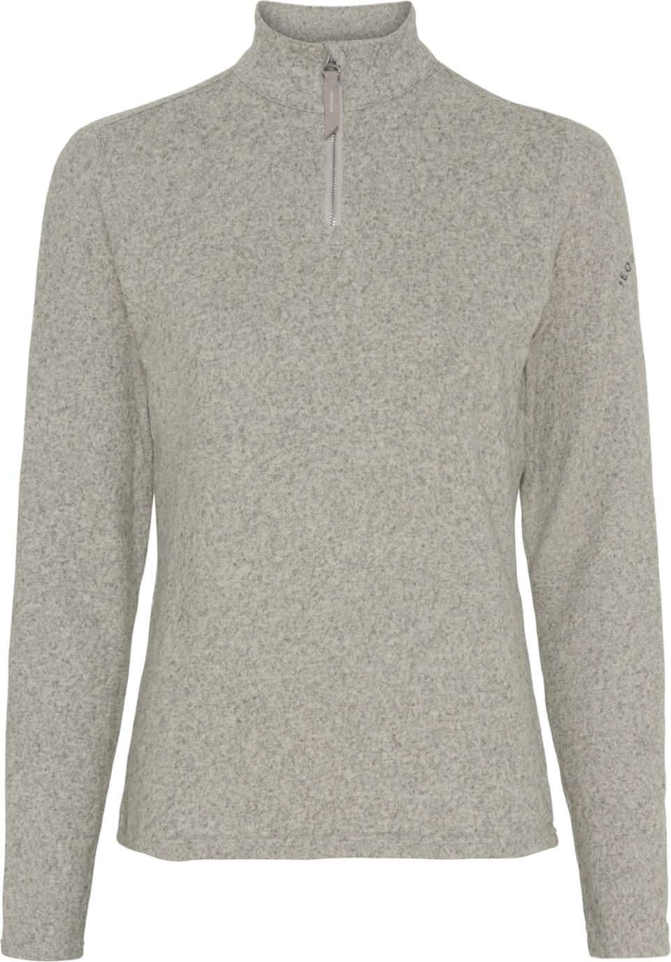 Equipage Stacey half-zip langærmet ridebluse