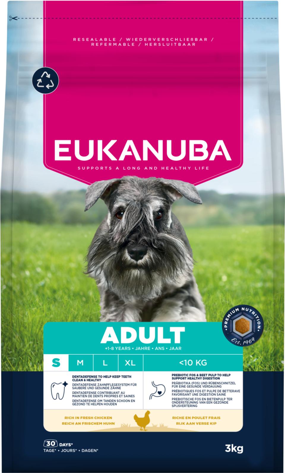EUKANUBA Adult Small Breed kylling