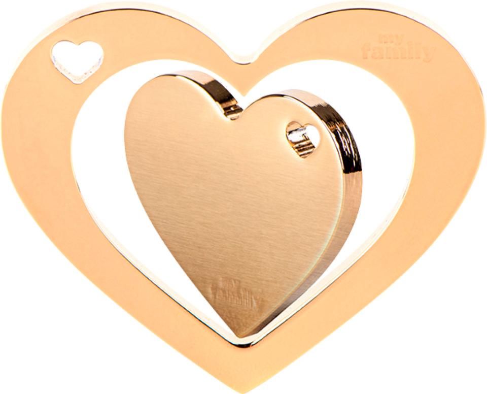 MyFamily Double gylden, hjerte