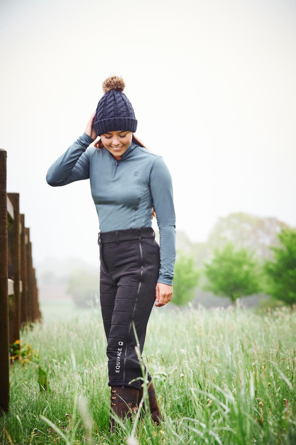 Equipage Clash fullgrip vatteret ridebukser