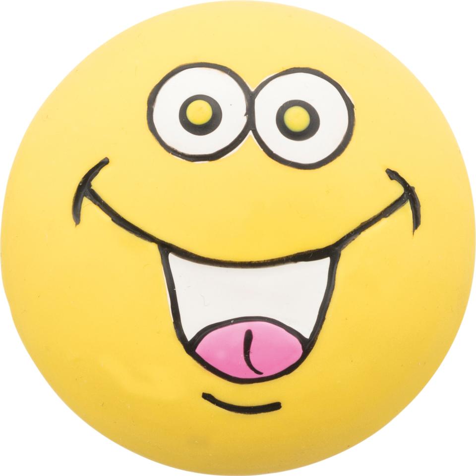 Jolly Paw latex smiley, forskellige motiver, med lyd