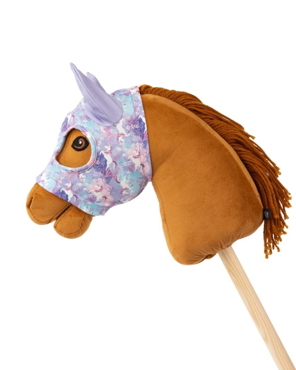 My Hobby Pferderennsport Maske mit Einhorndruck