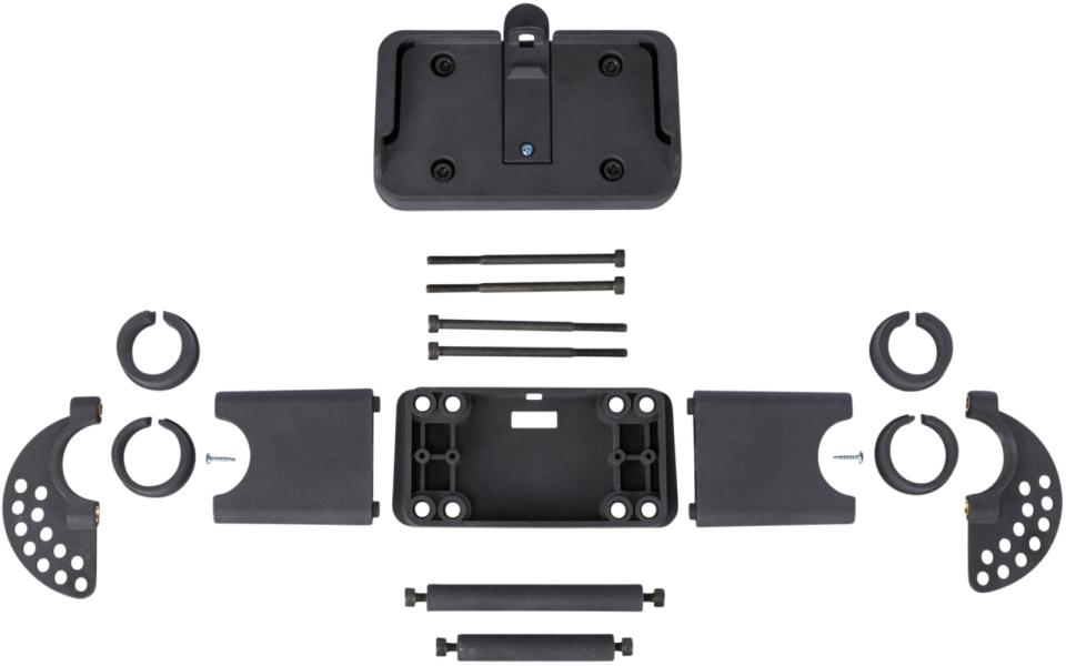 Fixation for front bicycle basket