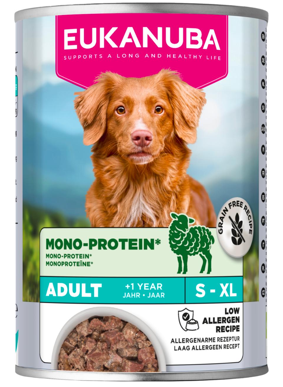 EUKANUBA wet food Adult Mono-Proteine Lamb Special Care