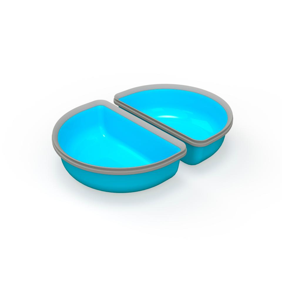 Surefeed halvskål - 4 stk.