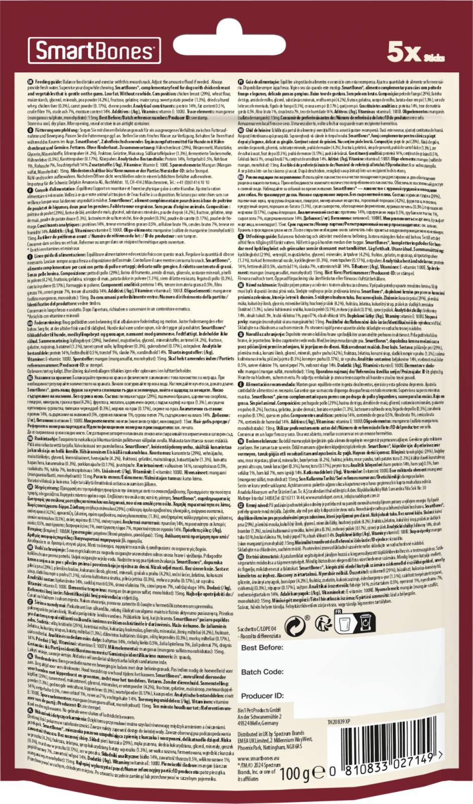 SmartBones Chicken Sticks