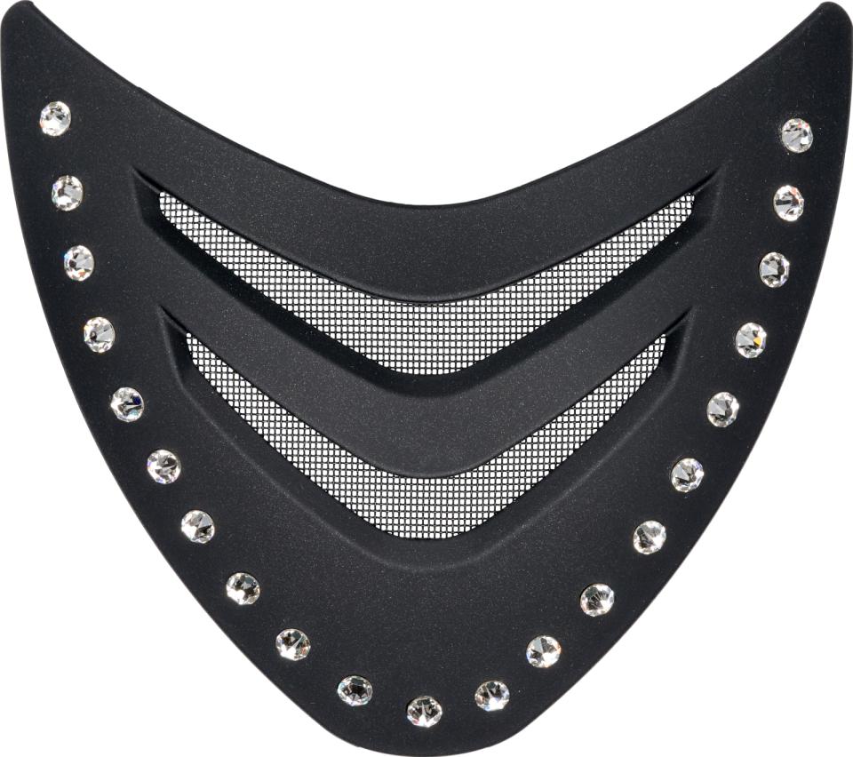 One K Convertible frontventilasionsplatta - Swarovski stenar
