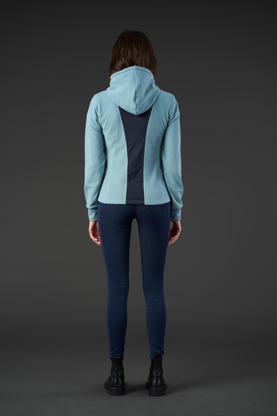 Equipage Abigail huvtröja med dragkedja