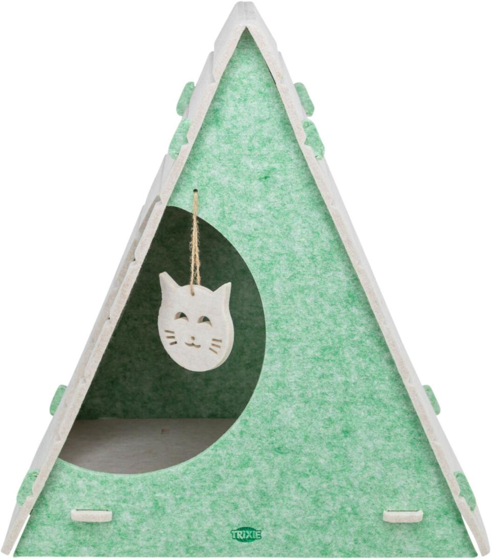 Trixie Lucy kattehule, felt, trekantet