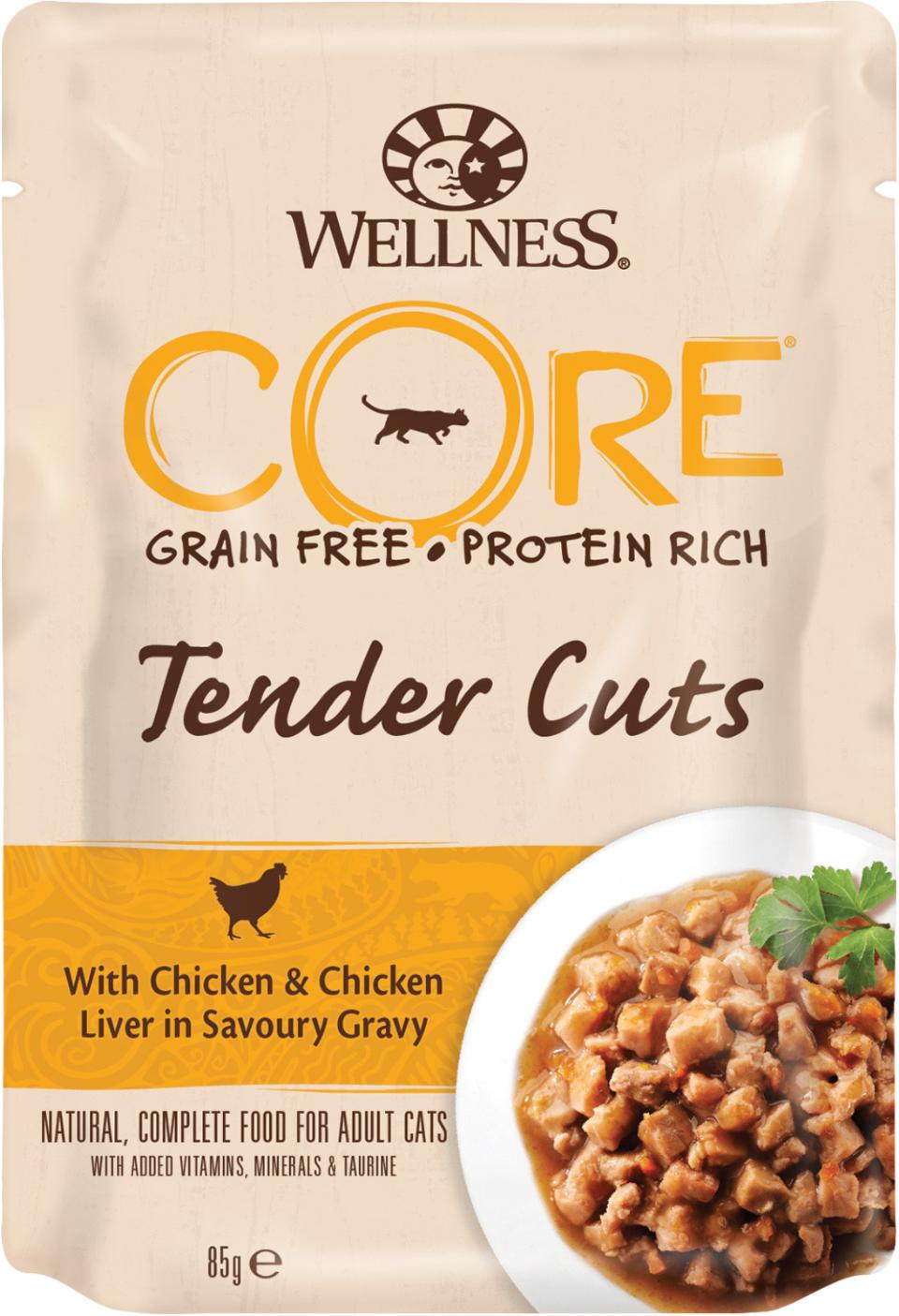 CORE Tender Cuts w/Chicken and ChickenLiver in Gravy