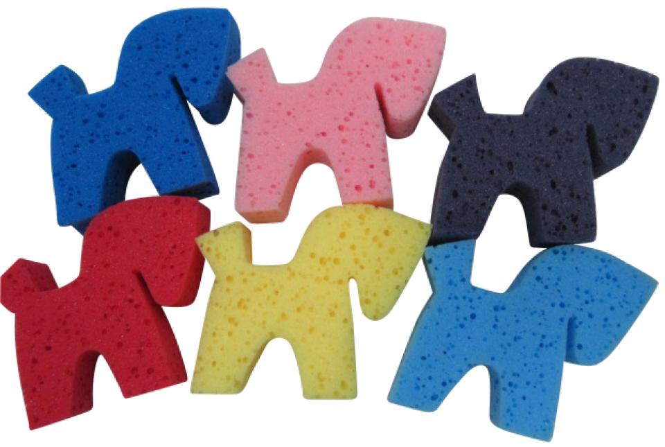 HorseGuard Vaskesvamp m. hestemotiv