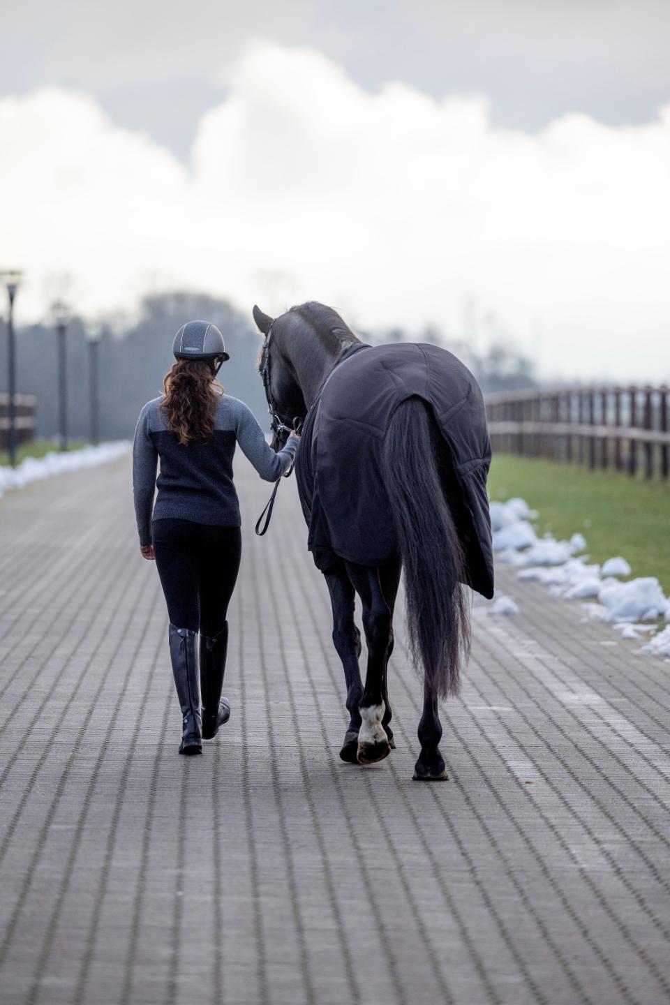 One K Avancé-ridhjälm - Glitter silver