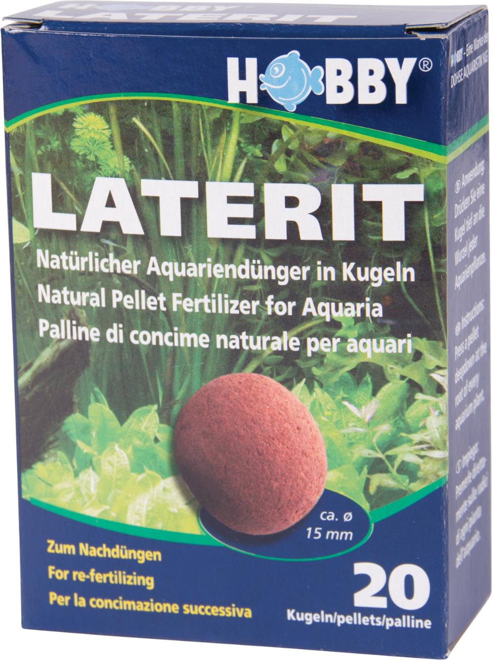 Laterit gødningskugler