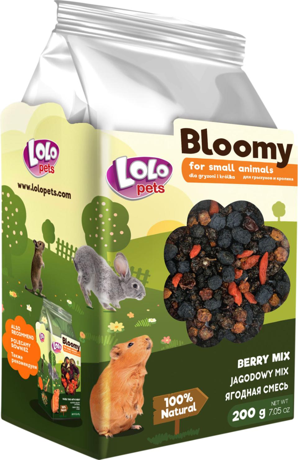 Bloomy Blueberry mix for rodents and rabbits