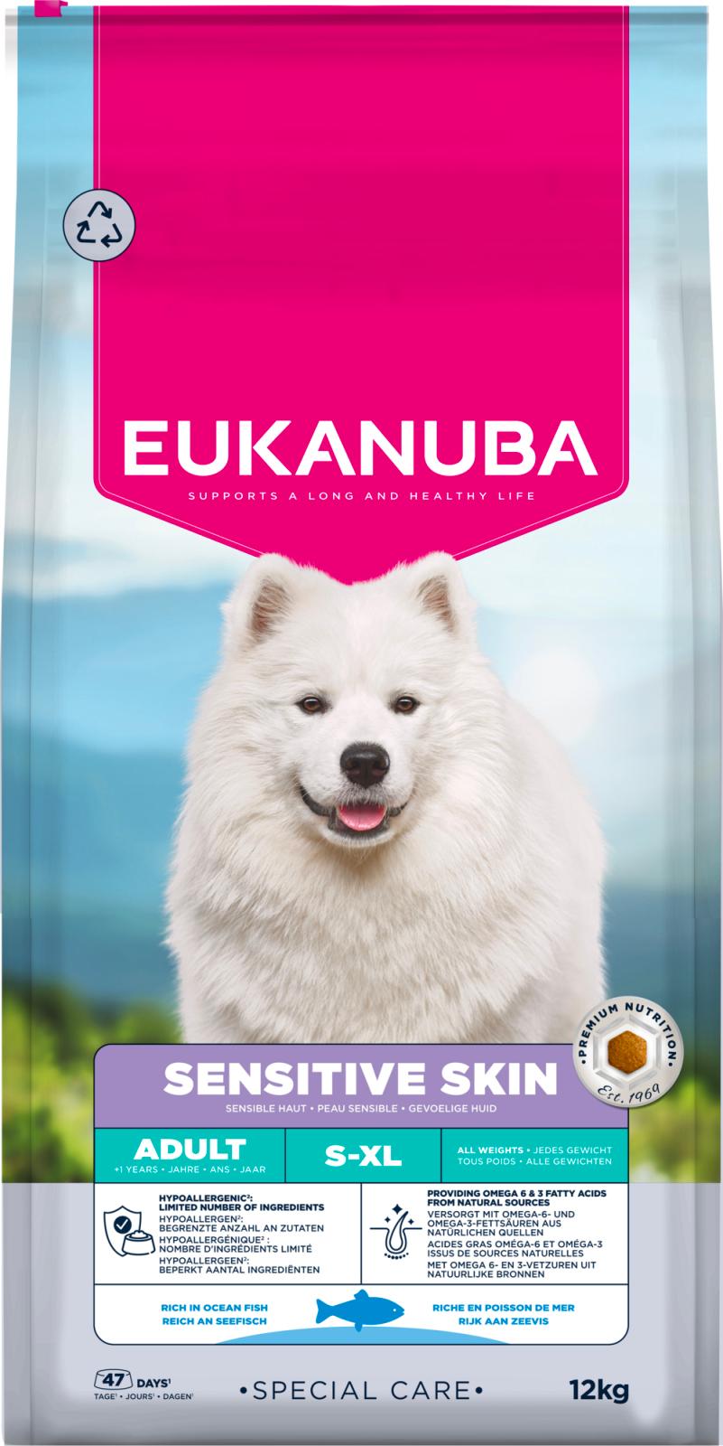 Eukanuba DailyCare Adult All Breeds Sensitive Skin