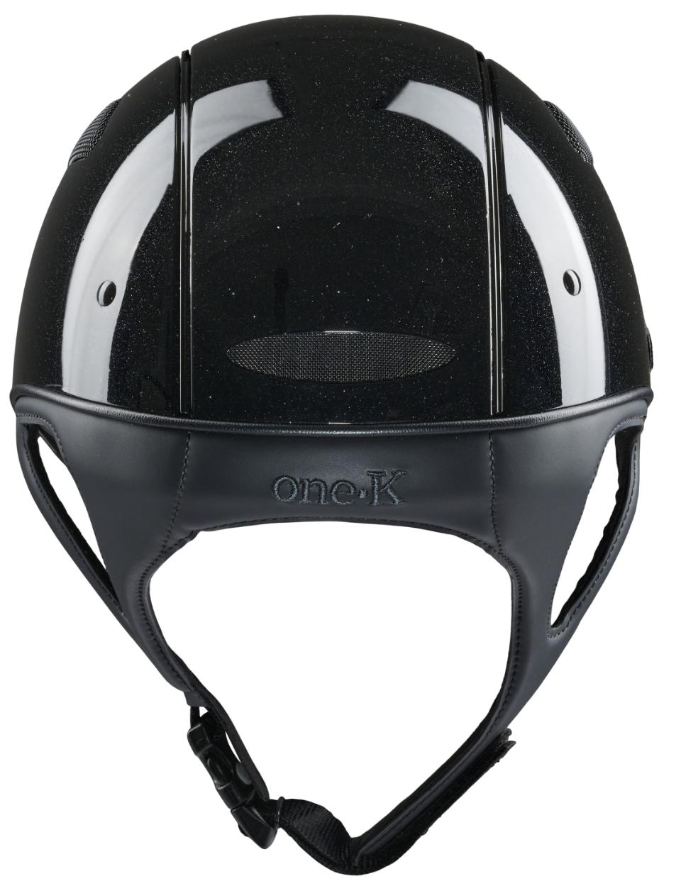 One K Defender Pro ridehjelm Glossy med glitrende effekt