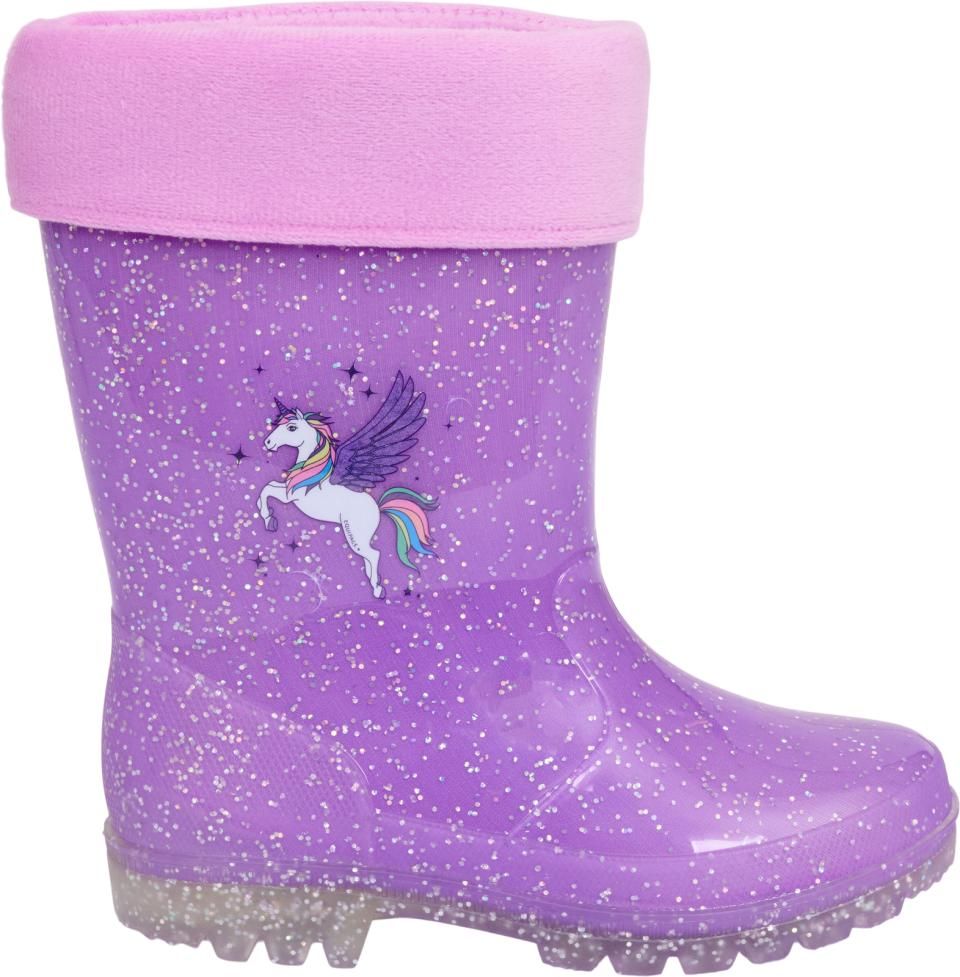 Equipage Light Glitzer-Gummistiefel für Kinder