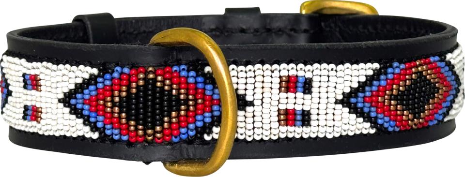 Kampuni håndlavet hundehalsbånd Jeremiah sort