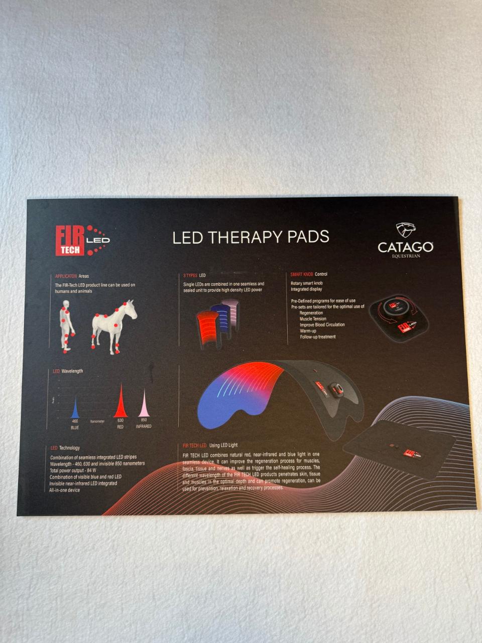 Catago Bordskilt A3 - FIR-Tech LED