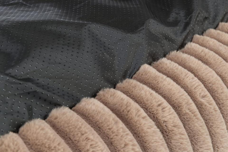 Trixie Lonni seng, firkantet, fløyel fleece