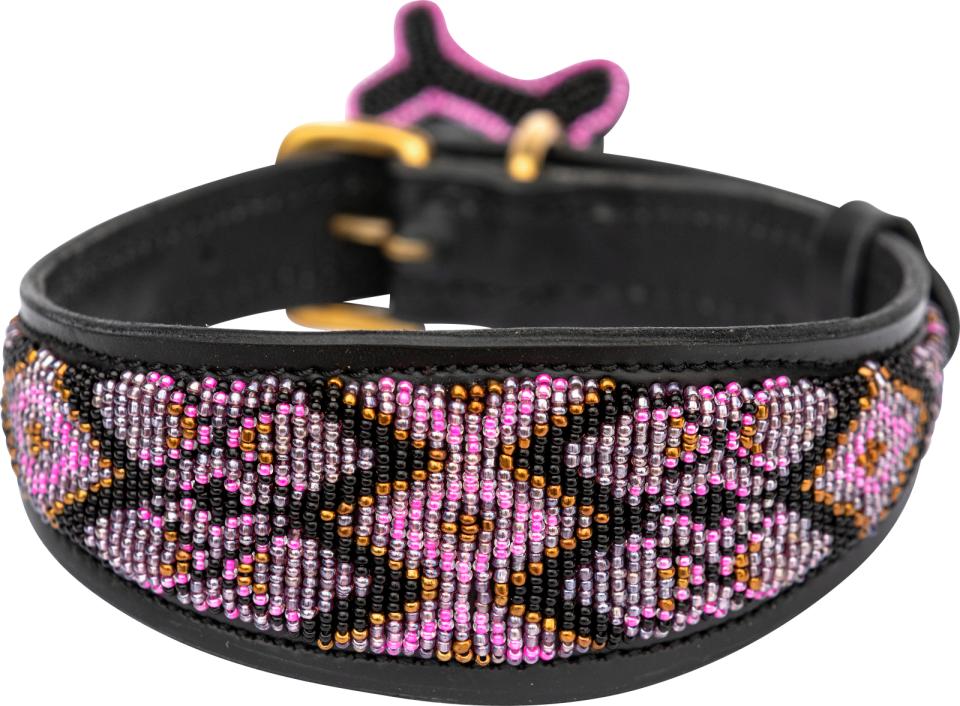 Kampuni håndlavet hundehalsbånd Lucher Ombima