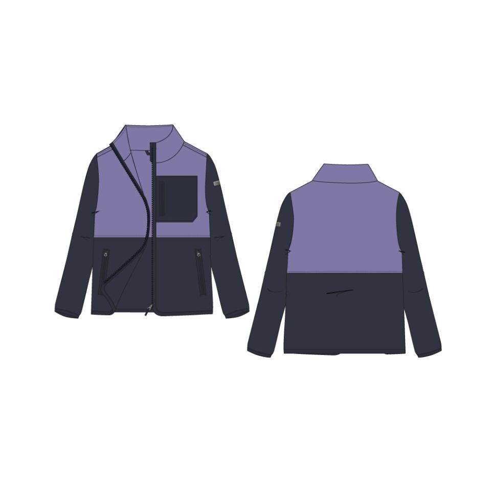 Equipage Allison fleecejacka för barn