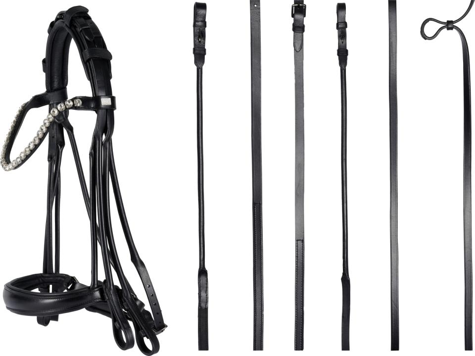 HorseGuard Kava rundsyet kandar med tøjler