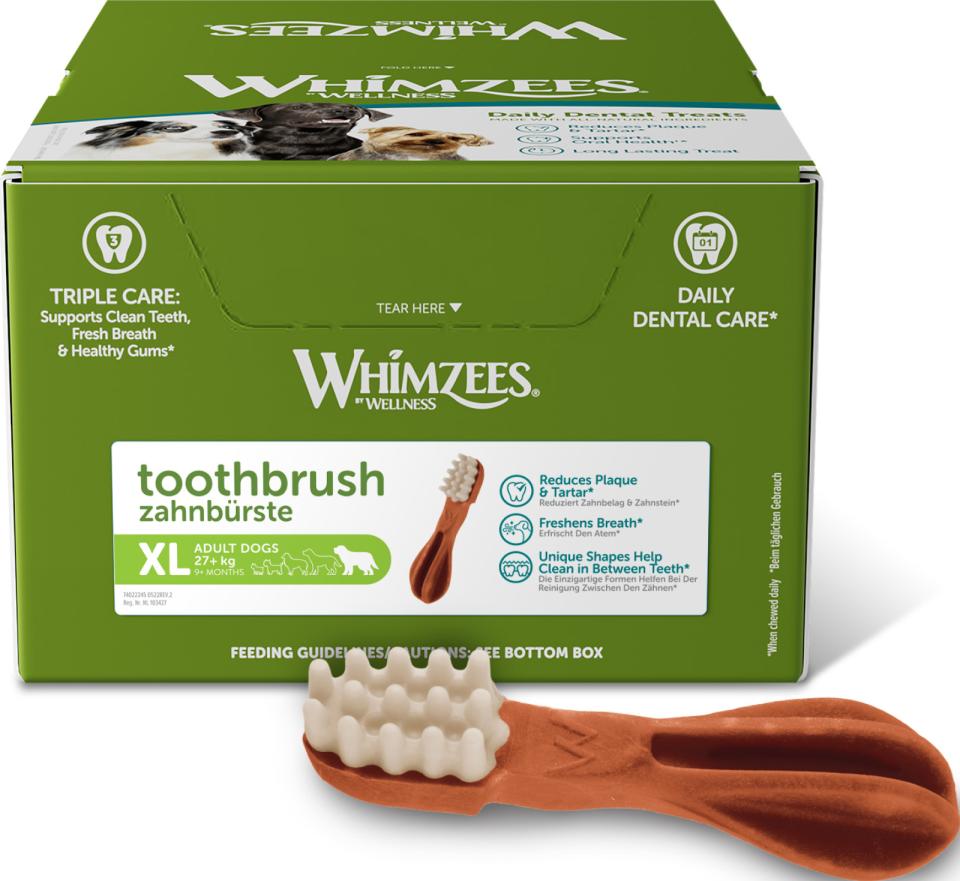 Whimzees Toothbrush Star XL til meget store hunde