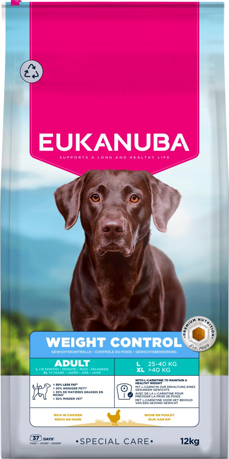 EUKANUBA Special Care Adult Large Breed Weight Control