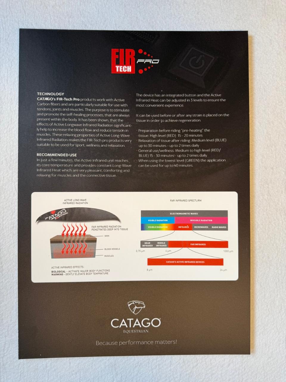 Catago Bordskilt A3 - FIR-Tech Pro