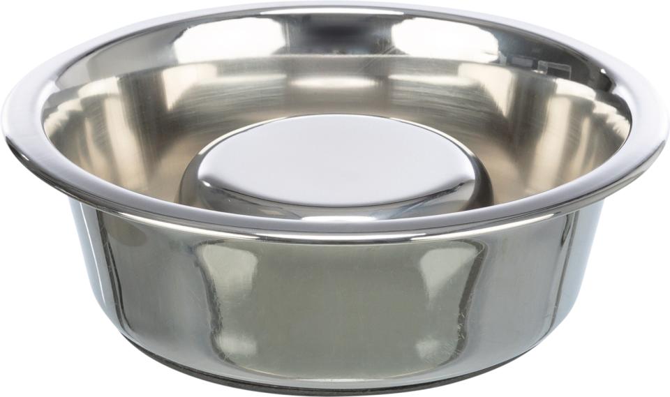 Slow Feeding skål, rustfrit stål