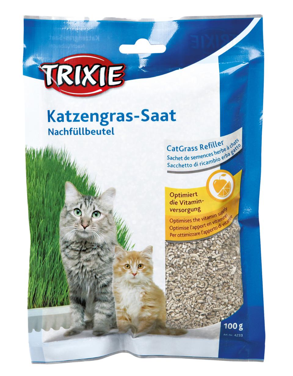 Trixie Bio kattegræs refill