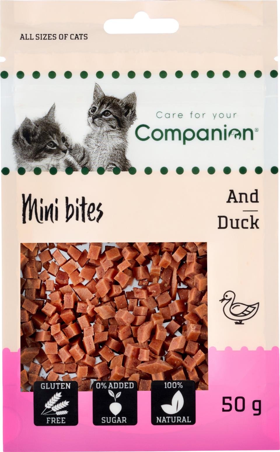Companion Cat Mini bites, and