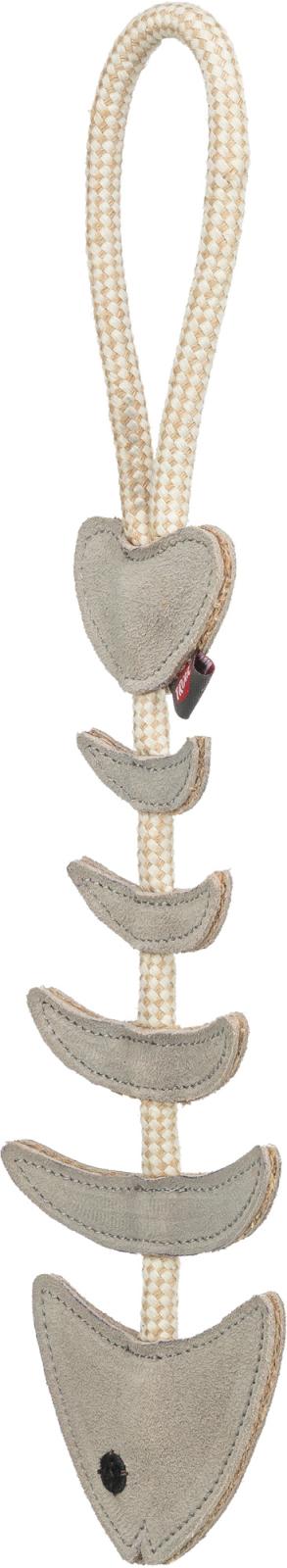 Trixie Fiskeben på reb, læder