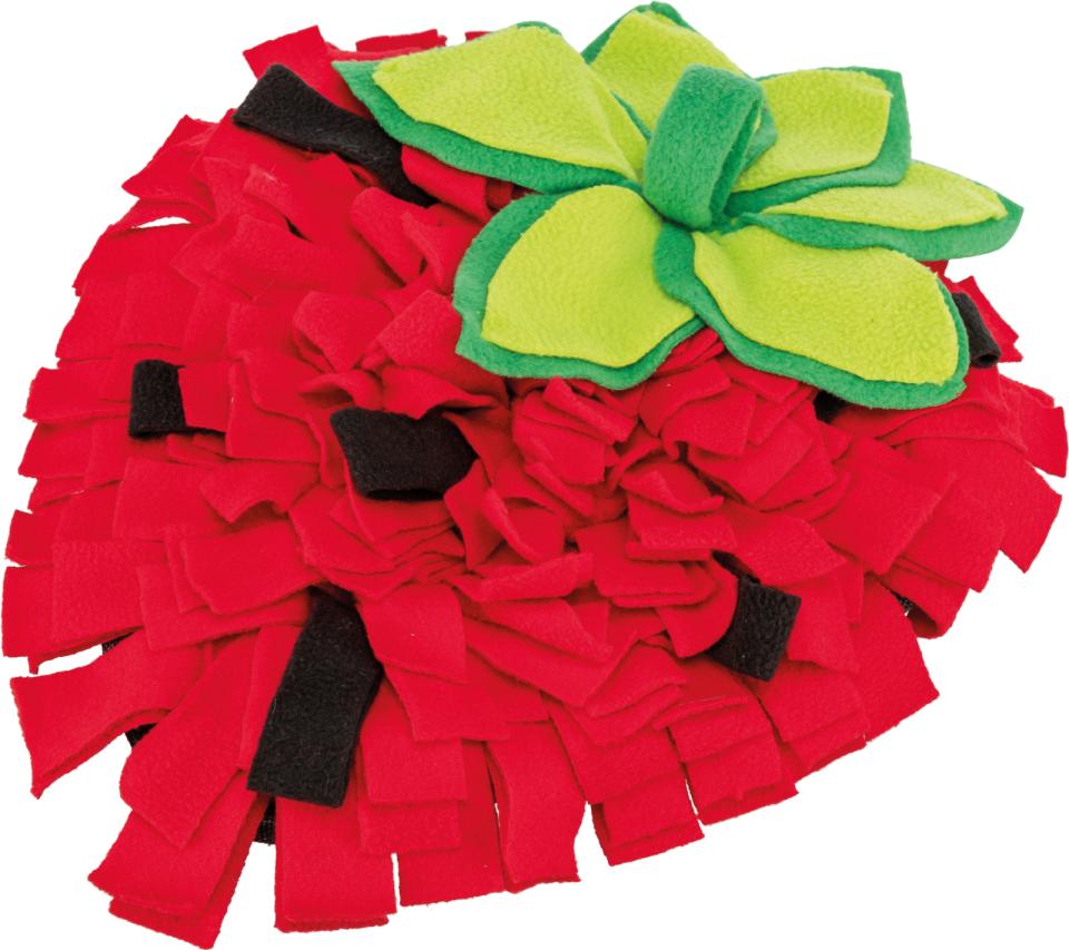 Trixie jordbær snusetæppe til gnaver