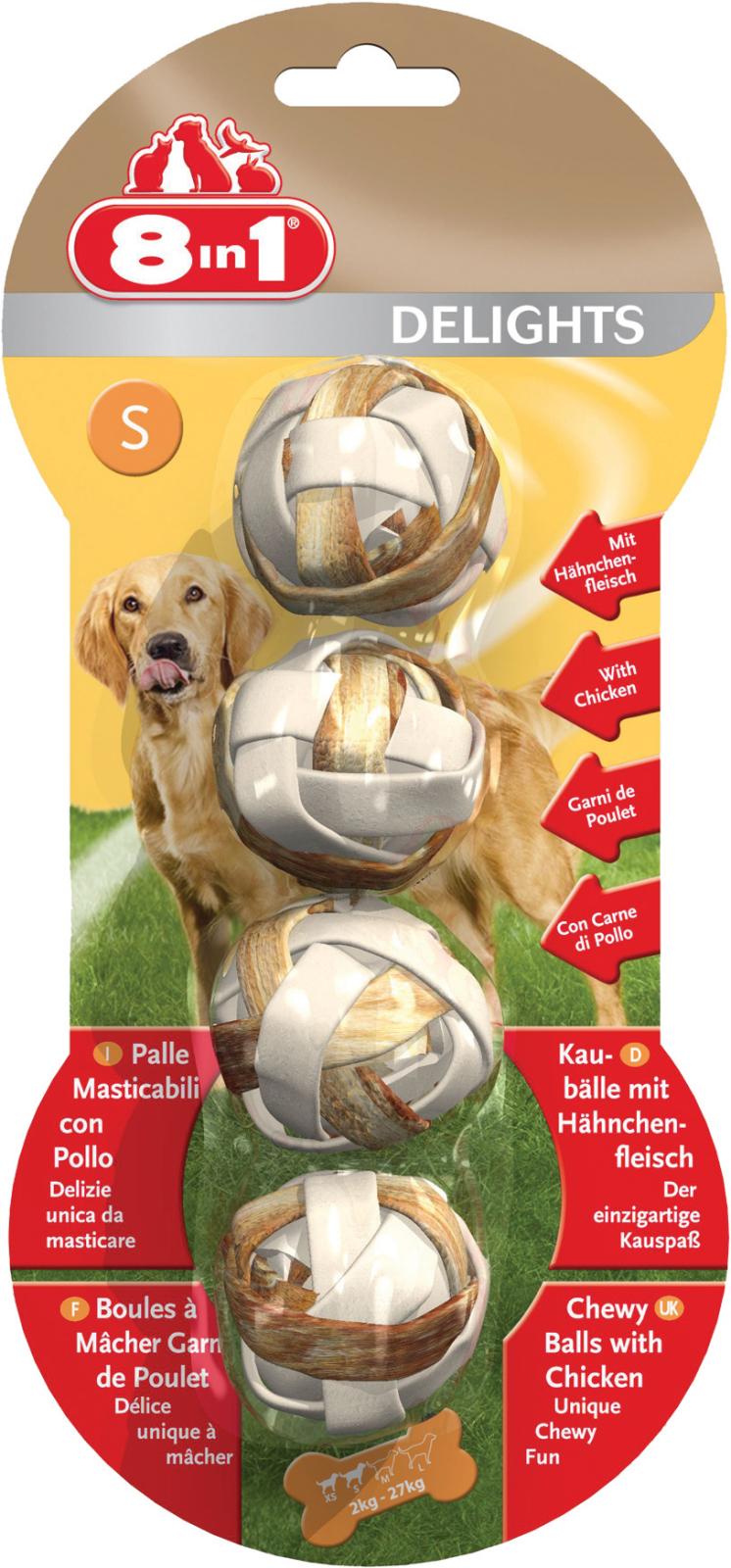 8in1 Delights Balls S,