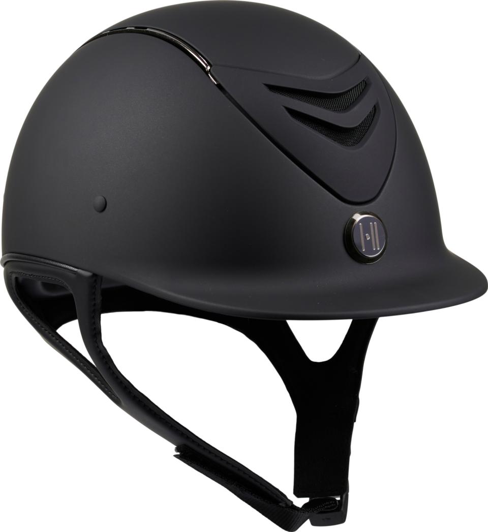 One K MIPS Defender ridehjelm - matt topp, krom pipe