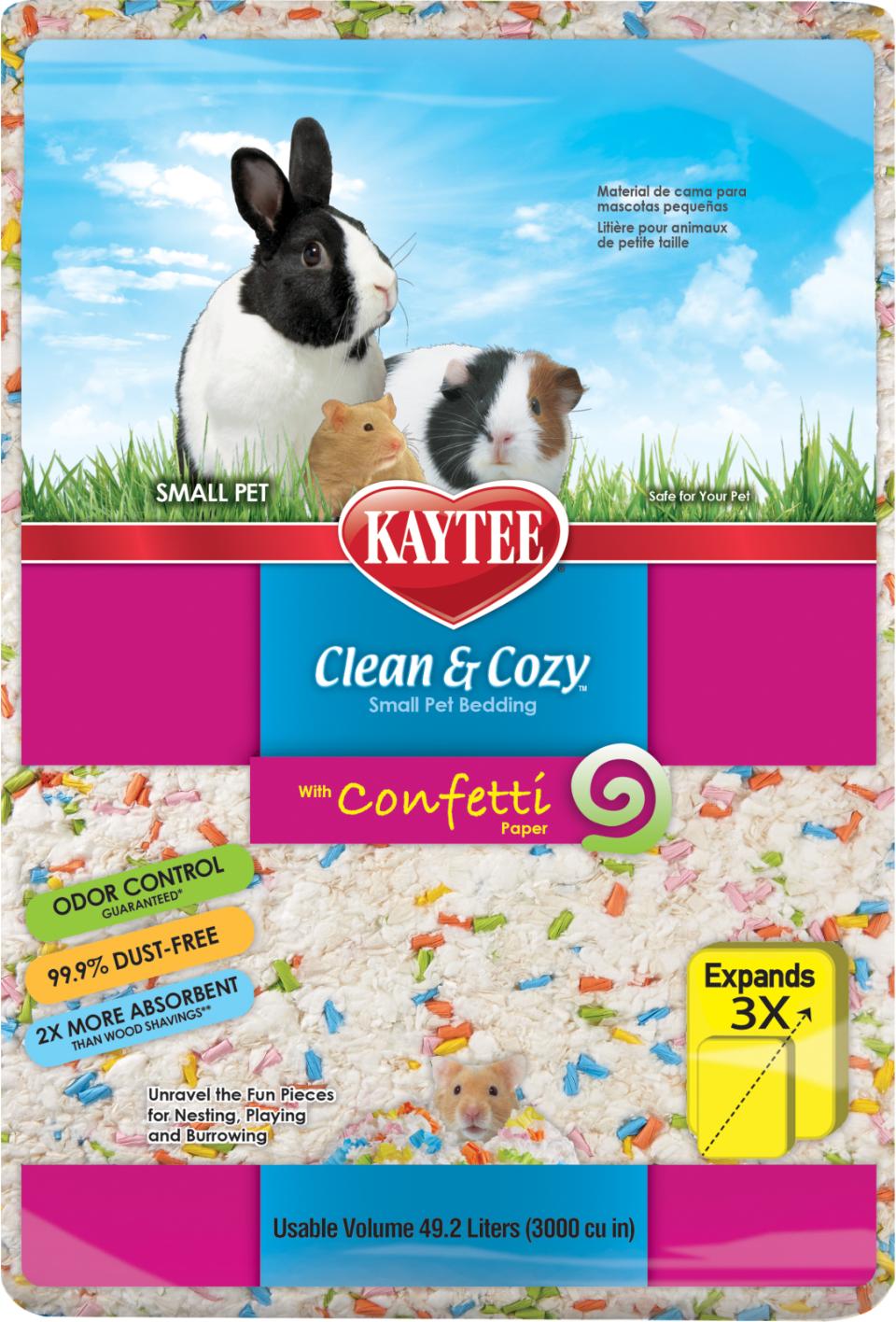 Kaytee Clean & Cozy Confetti strøelse