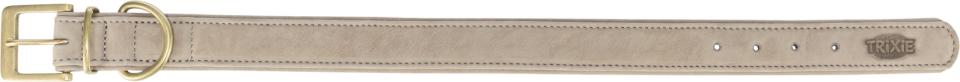 Trixie Pure hundehalsbånd, læder ekstra bred