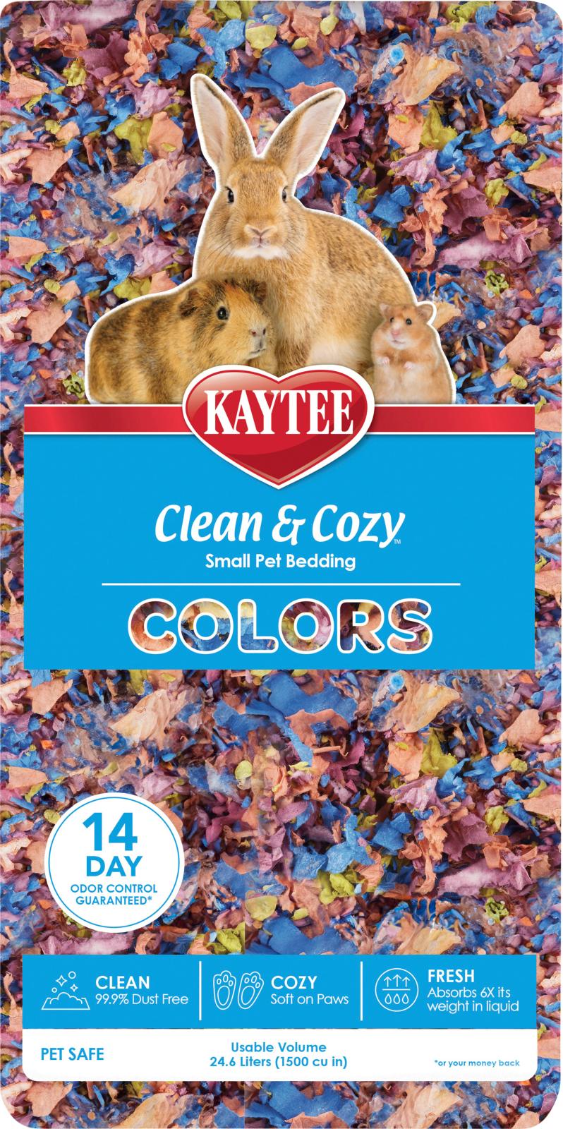 Kaytee Clean & Cozy Colors Kaleidoscope strøelse