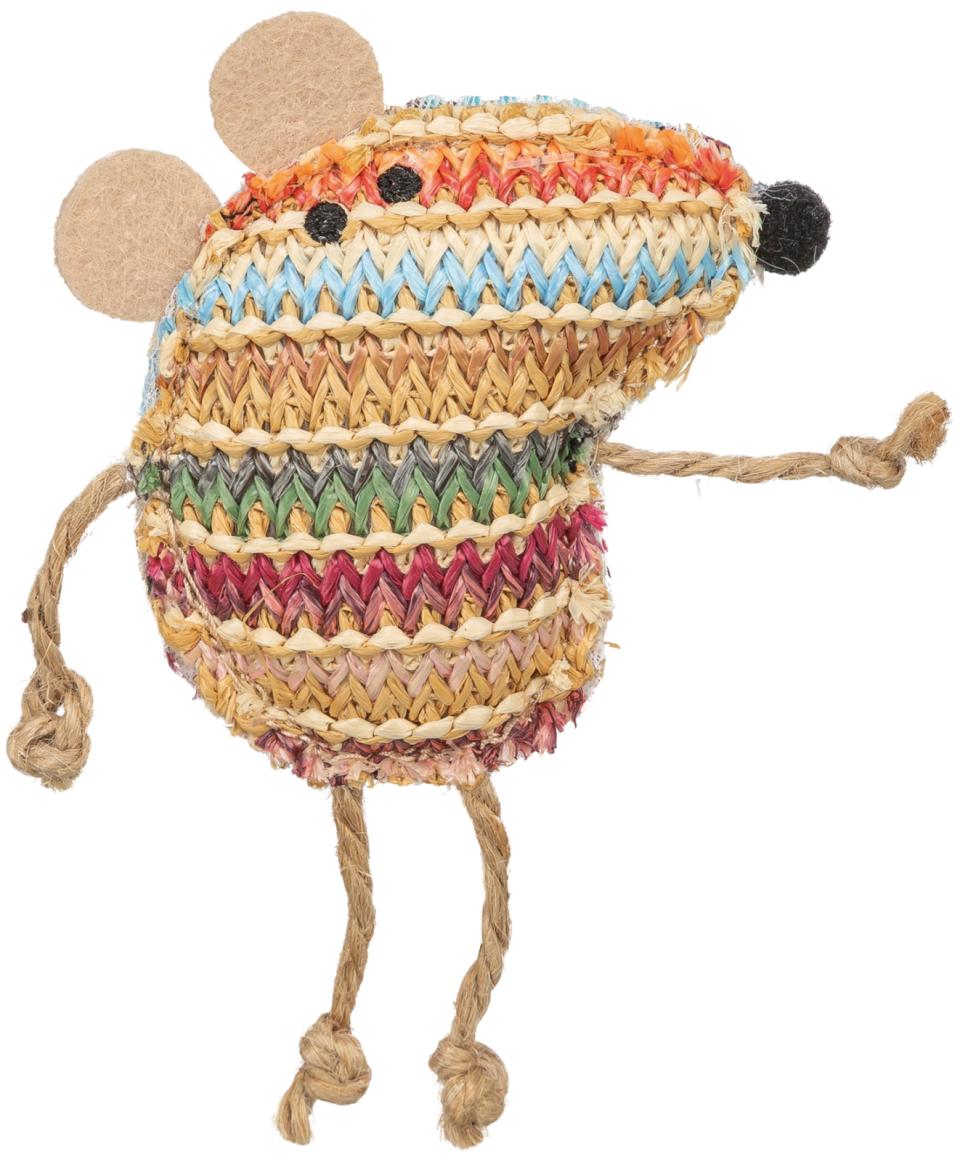 Trixie Play Mouse med kattmynta