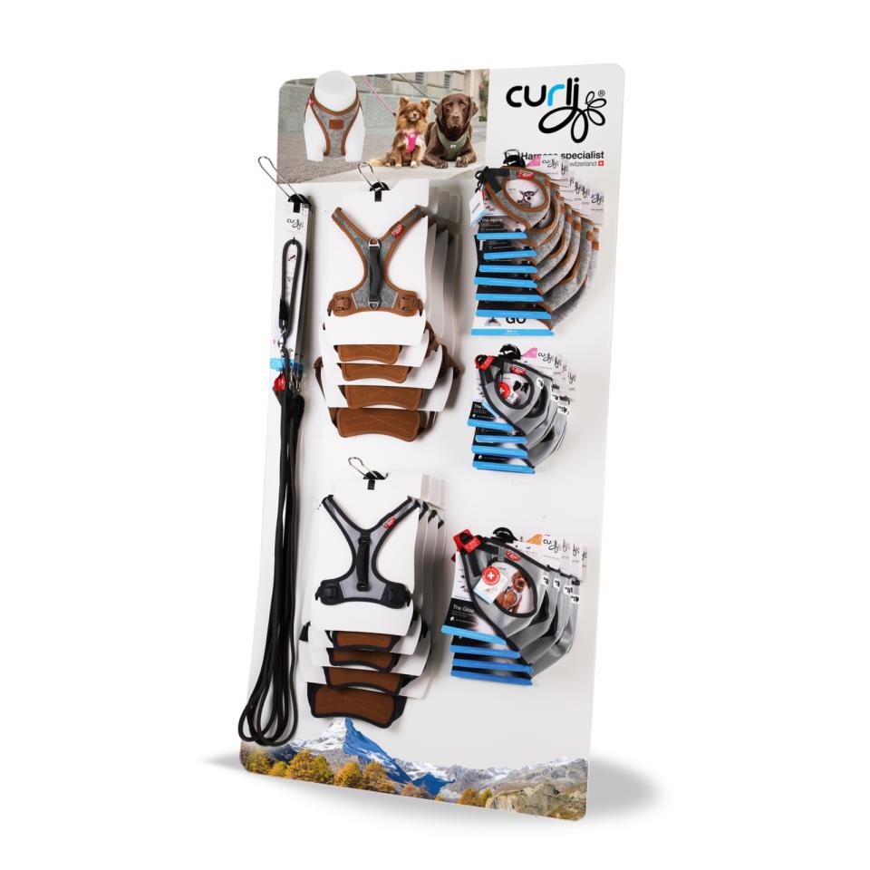 Curli Alpine & Glow Poly Display bestykket