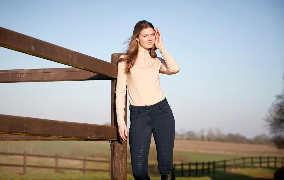 Equipage Janet softshell ridebukser Fullgrip